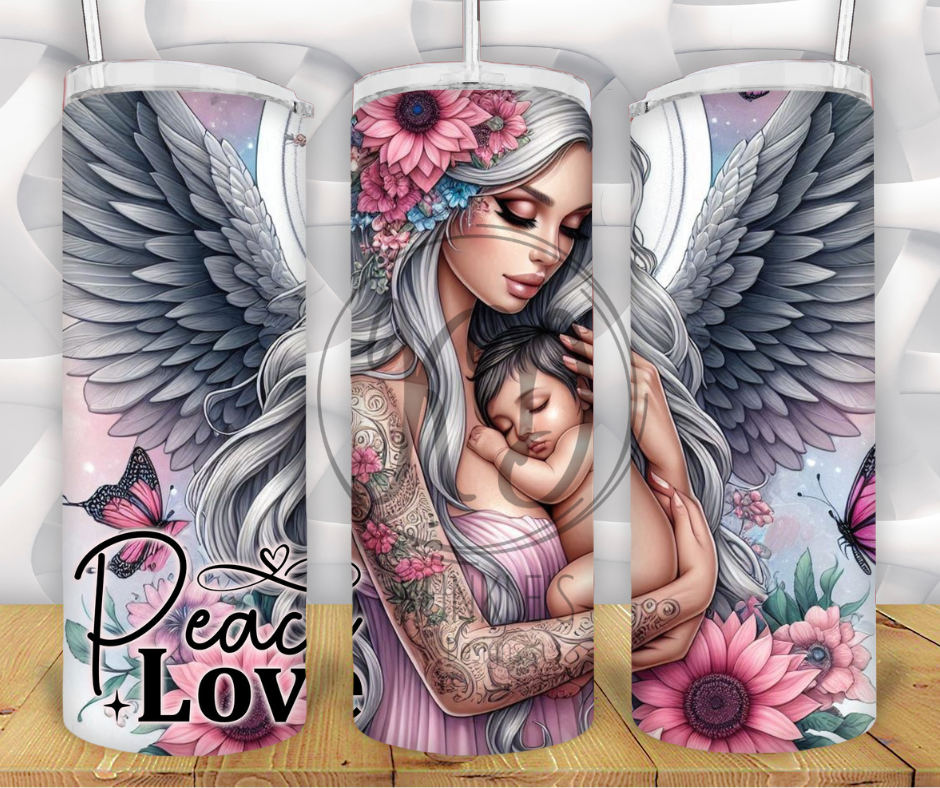 Peace Love Tumbler