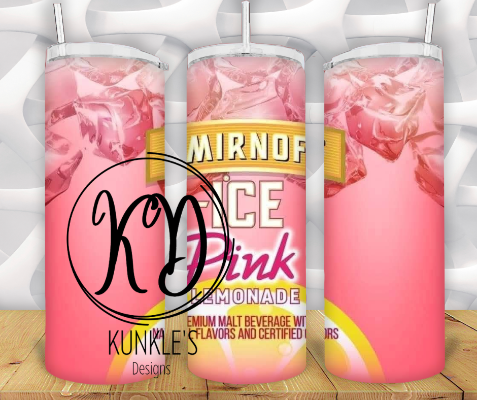 Smirnoff Ice Pink Tumbler