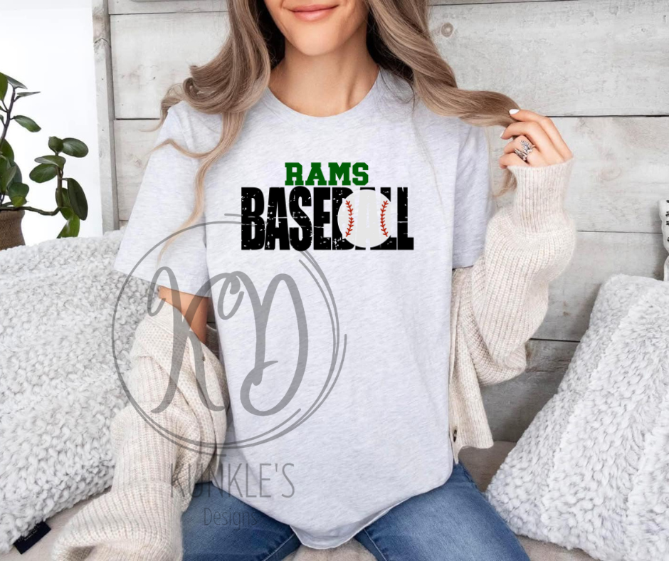 Rams Baseball Graphic Apparel
