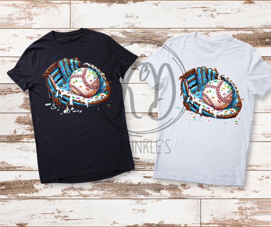 Baseball / Softball Home Glove Drip Graphic Apparel