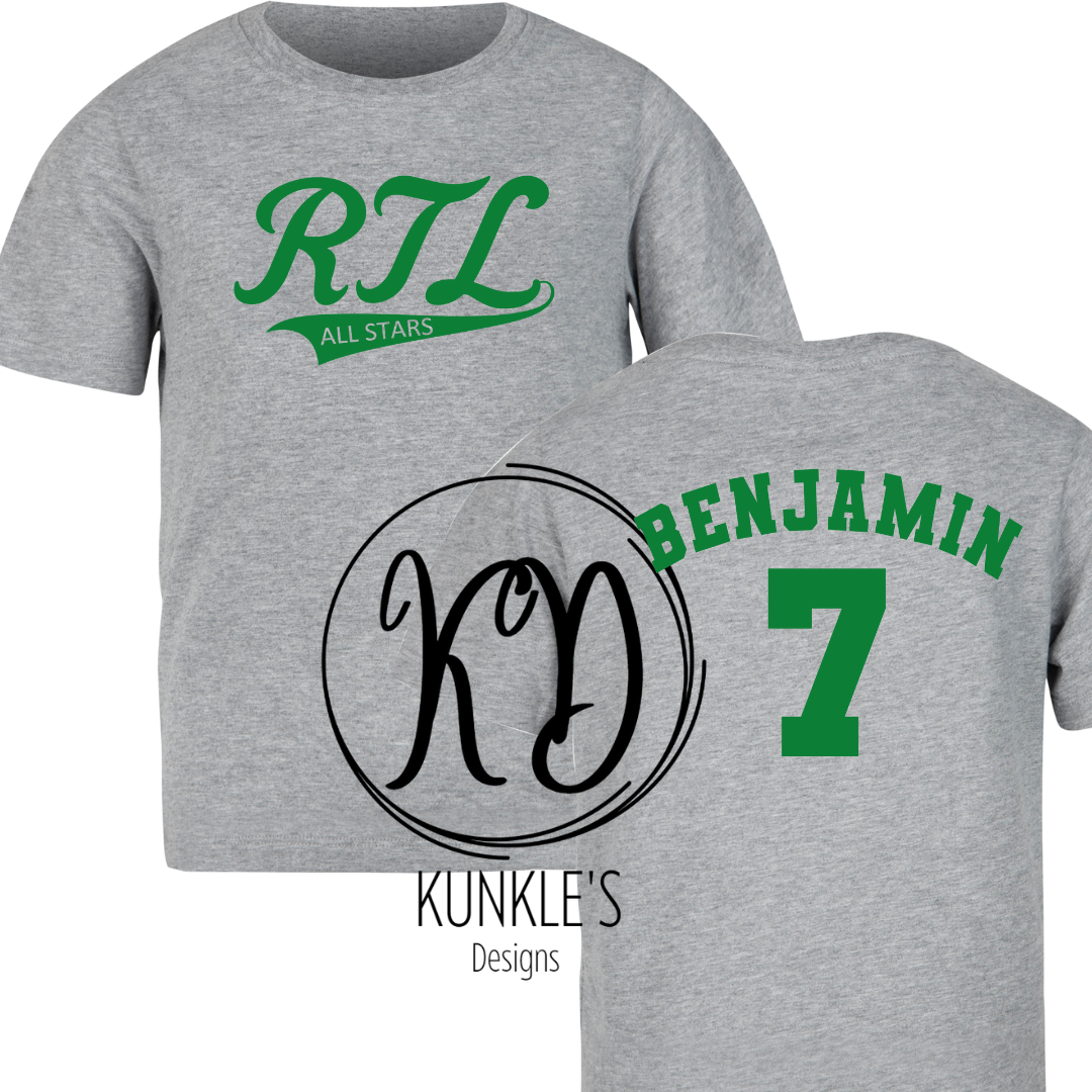 RTL All Star Graphic Apparel