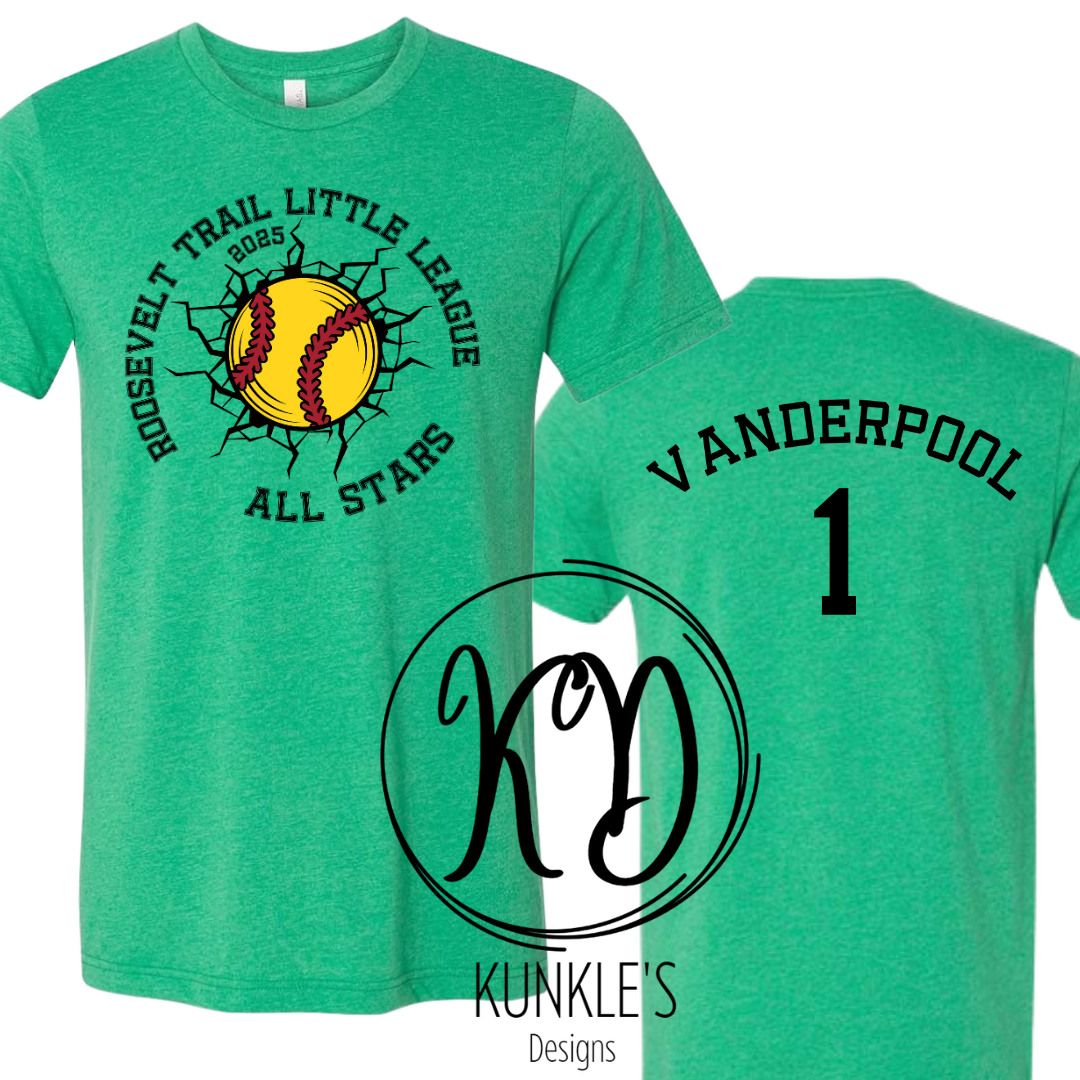 RTL All Star Graphic Apparel