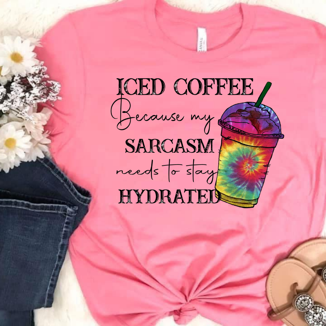Iced Coffee - Adult T-Shirt