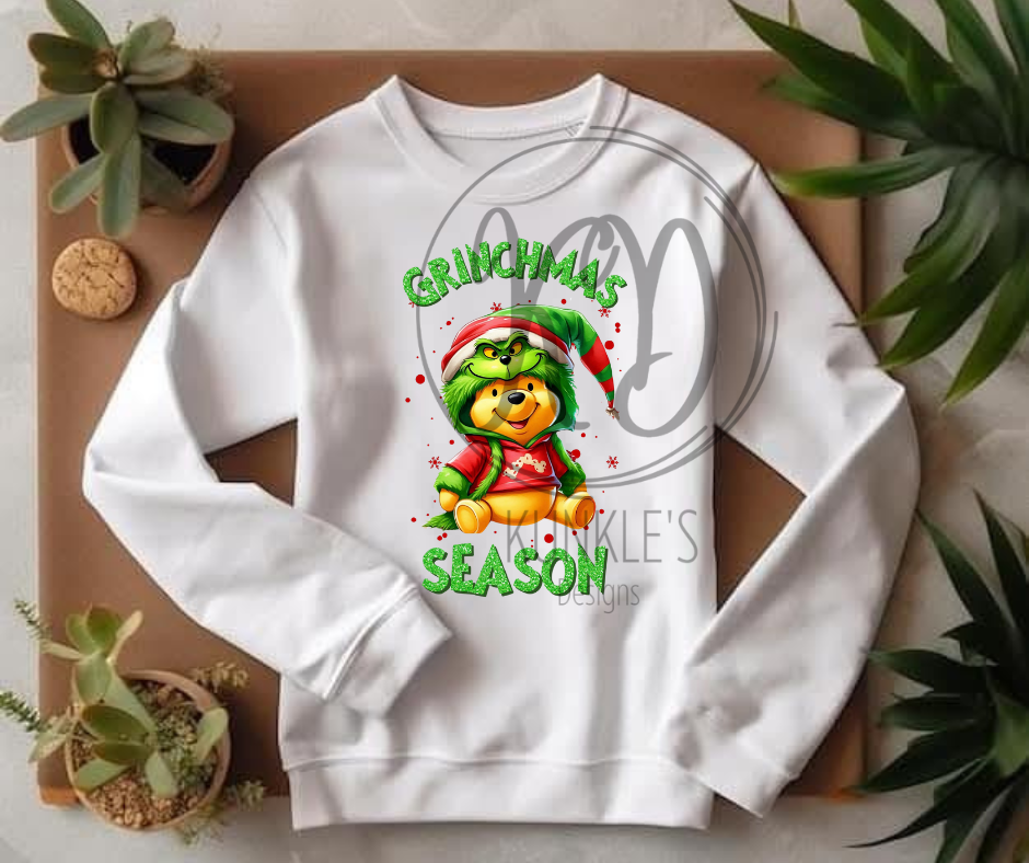 Grinchmas Season Characters Graphic Apparel