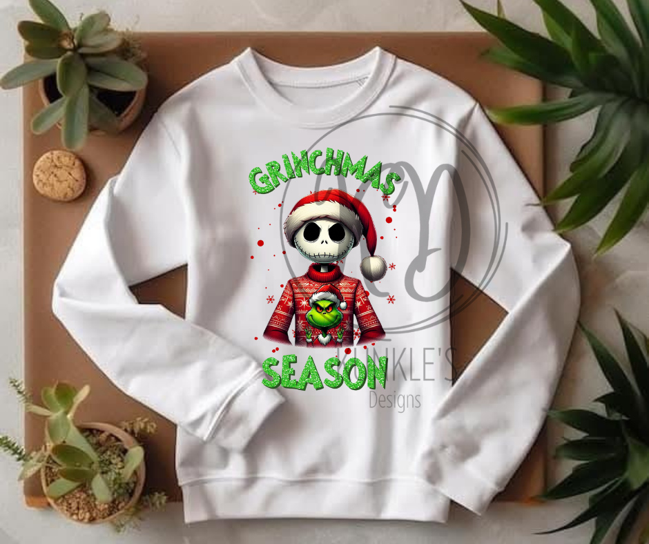 Grinchmas Season Characters Graphic Apparel