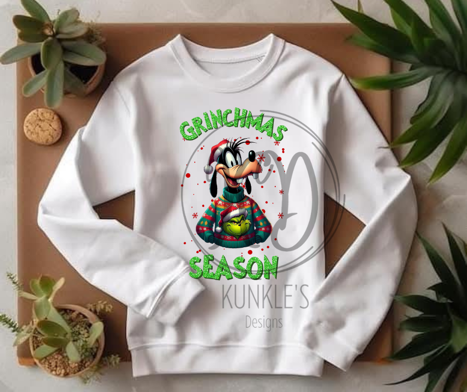 Grinchmas Season Characters Graphic Apparel