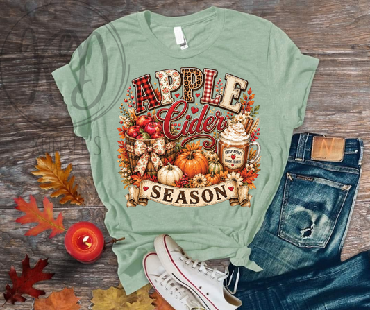 Apple Cider Season Graphic Apparel