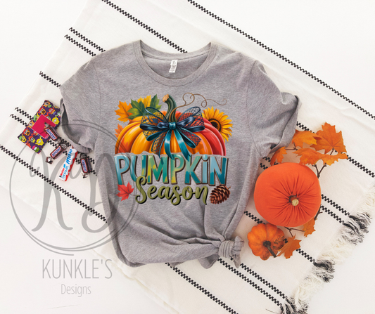 Pumpkin Season Graphic Apparel