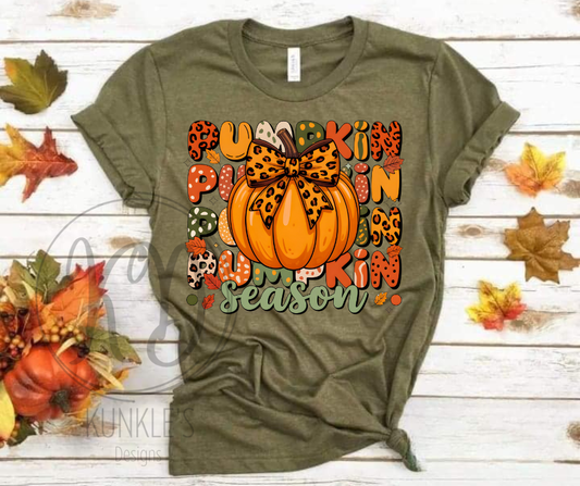 Pumpkin Pumpkin Season Graphic Apparel