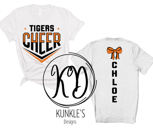 Tunkhannock Tigers Cheer Design