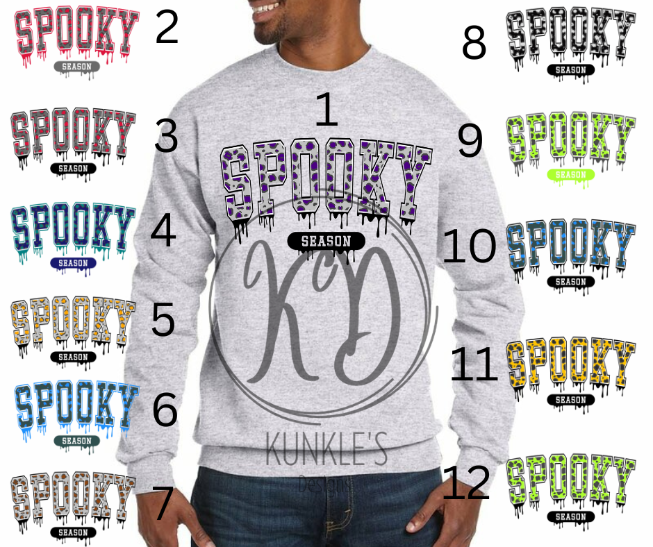 Spooky Season Crewneck Sweatshirt