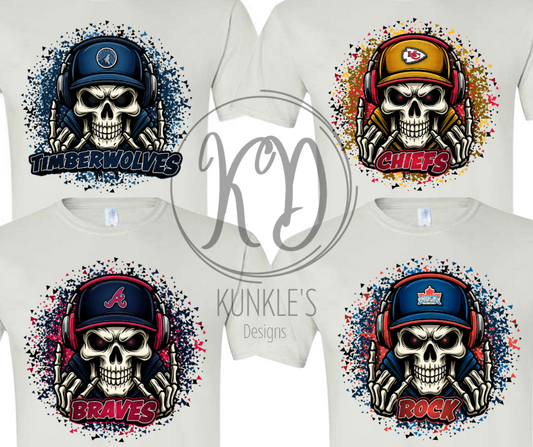 Skull Team Graphic Apparel