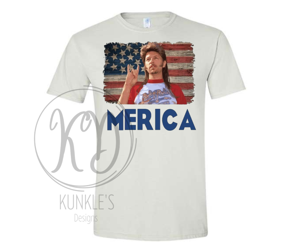 4th of July - 'MERICA Joe Dirt Graphic Apparel