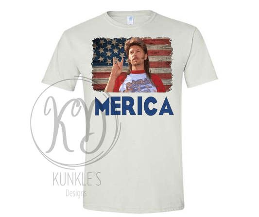 4th of July - 'MERICA Joe Dirt Graphic Apparel