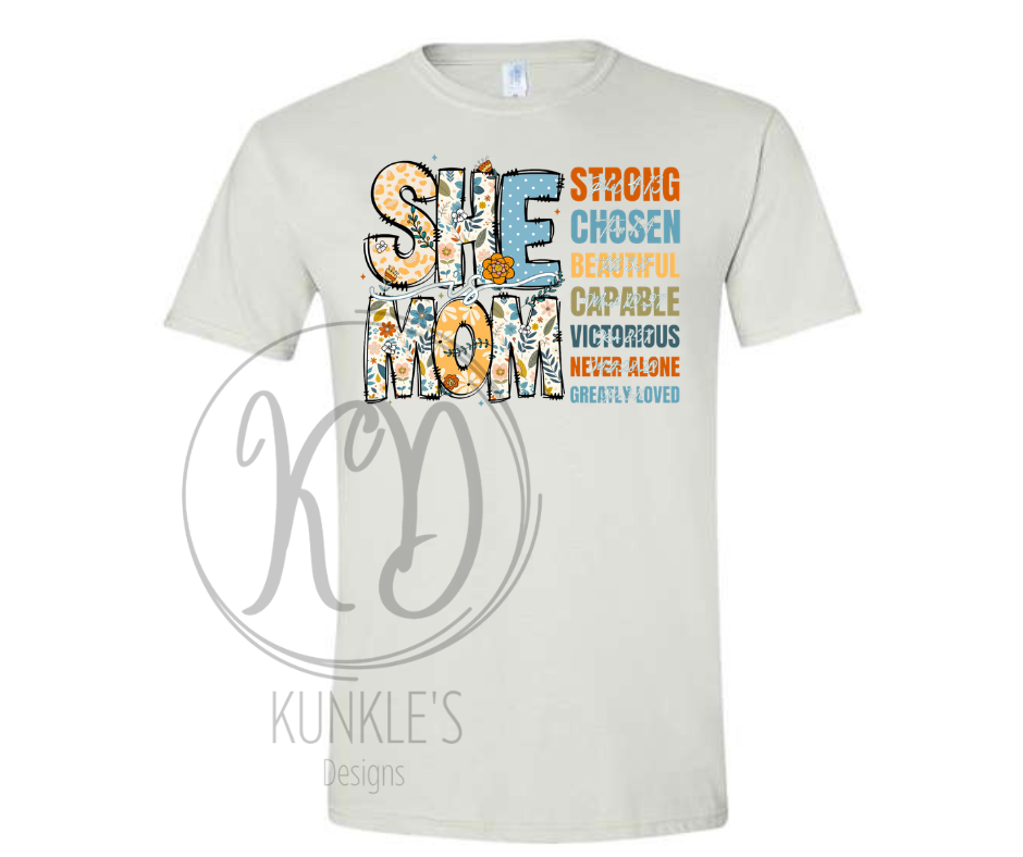 Mother's Day - She is Graphic Apparel