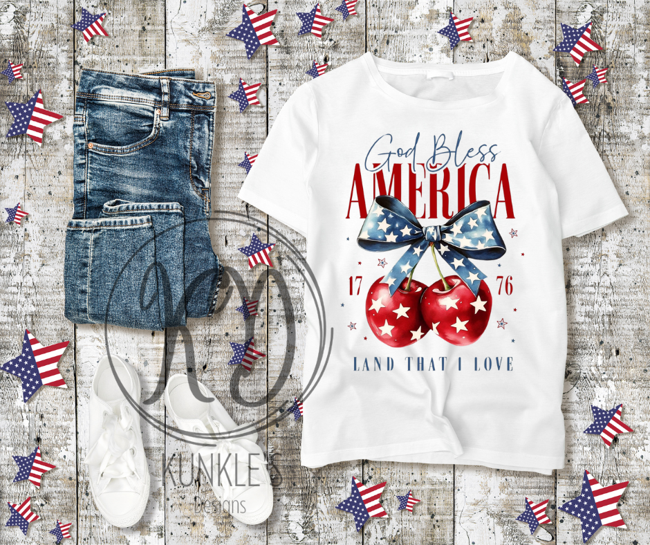 God Bless America Graphic Apparel