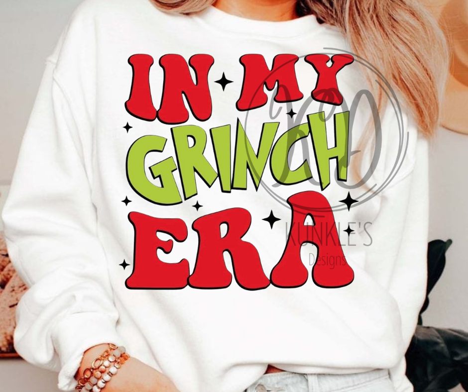 In My Grinch Era Graphic Apparel