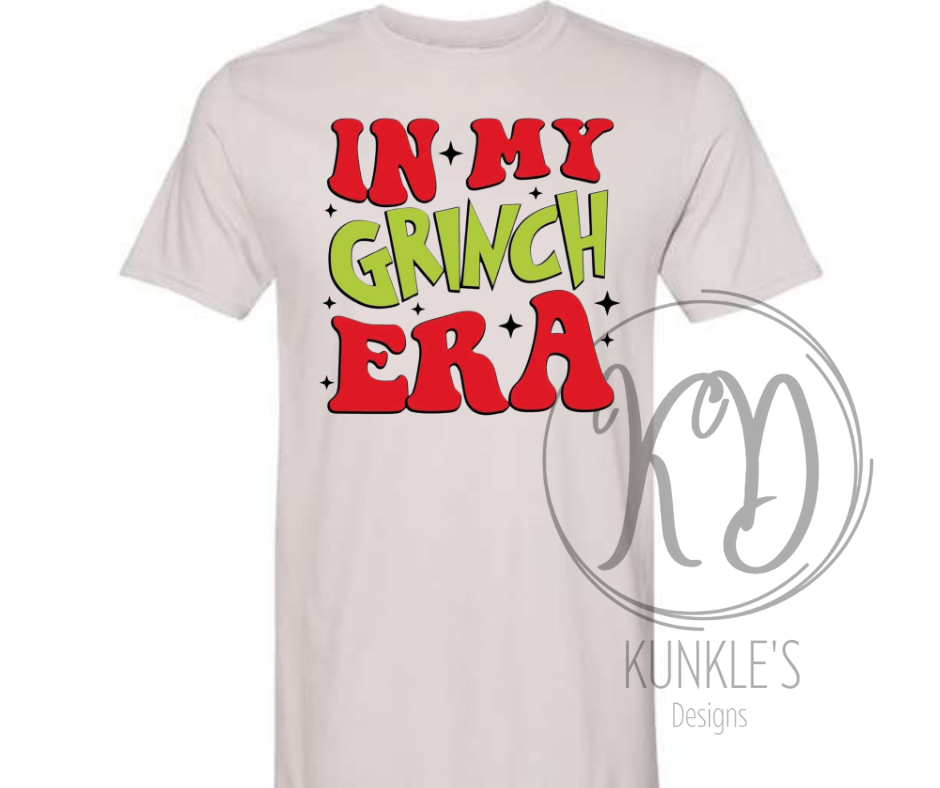 In My Grinch Era Graphic Apparel