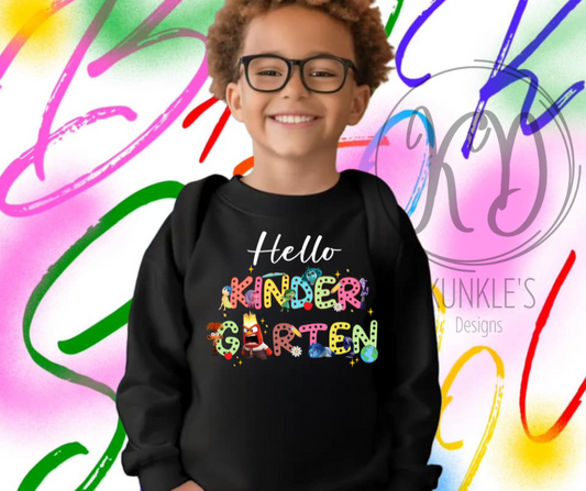 Inside Out 2 Back to School Grades Graphic Apparel