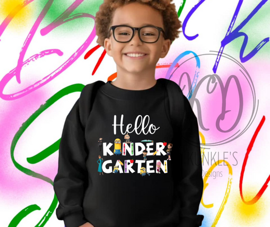 Despicable Me Back to School Grades Graphic Apparel