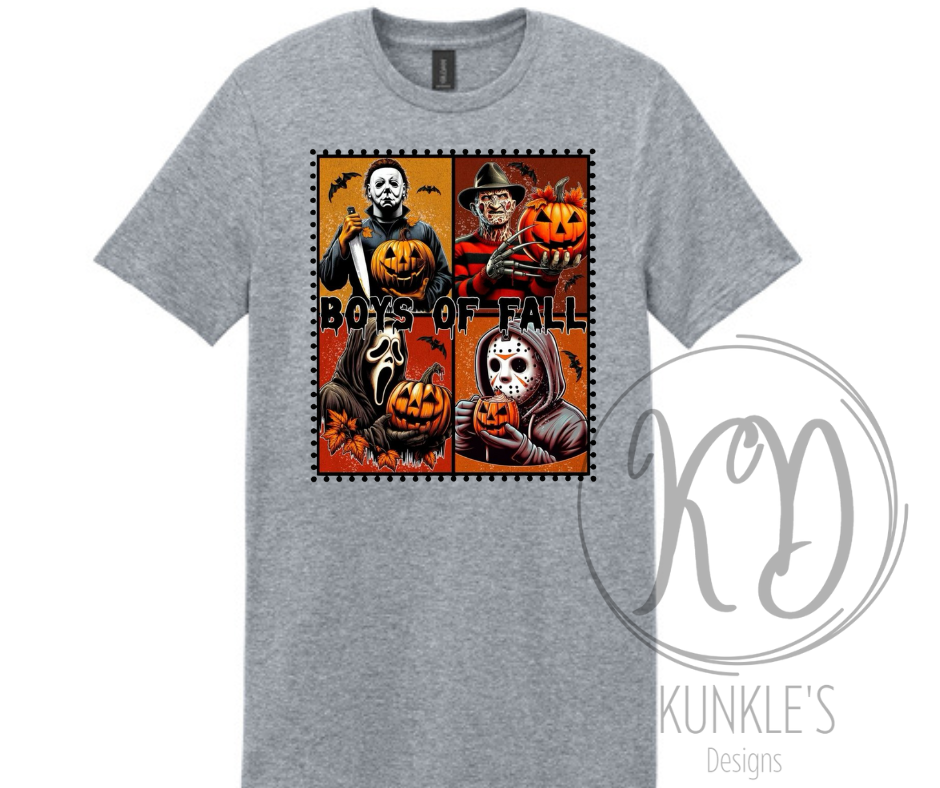 The Boys of Fall Graphic Apparel