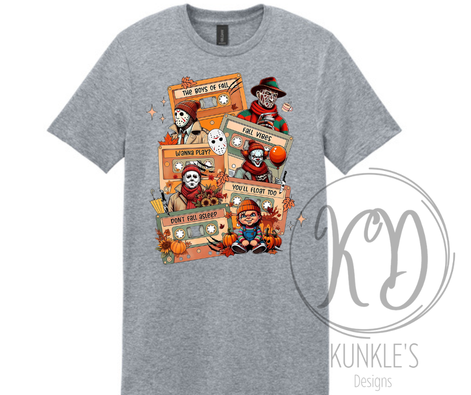 The Boys of Fall Graphic Apparel