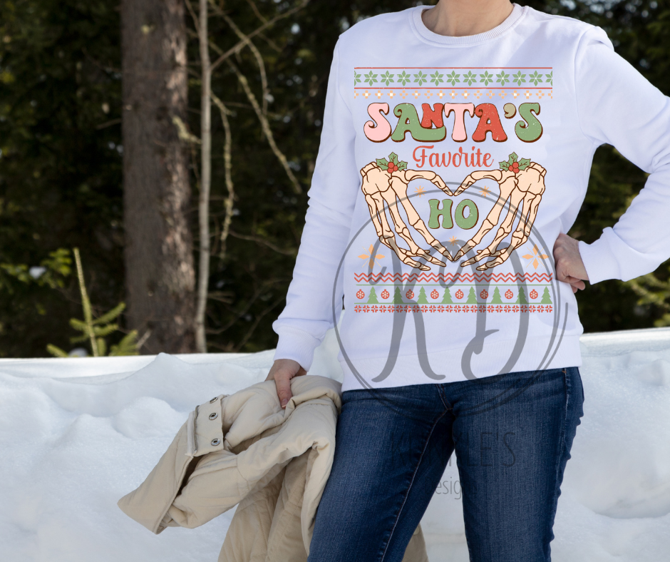 Santa's Favorite Ho Graphic Apparel