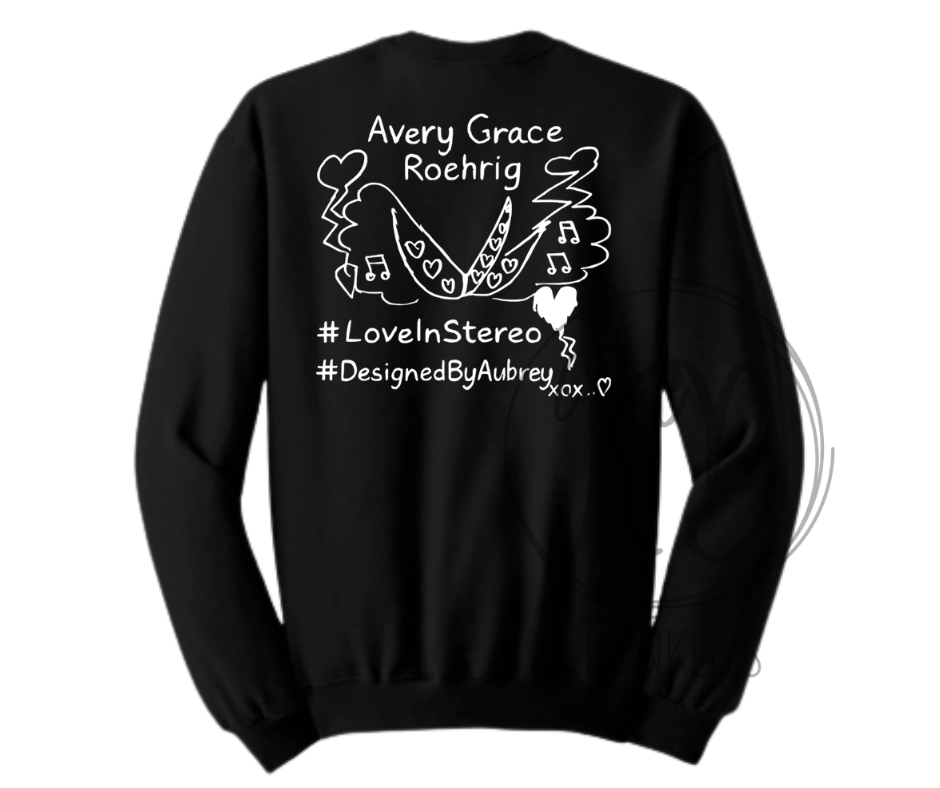 Avery Grace Roehrig Memorial Designed by Aubrey Graphic Apparel