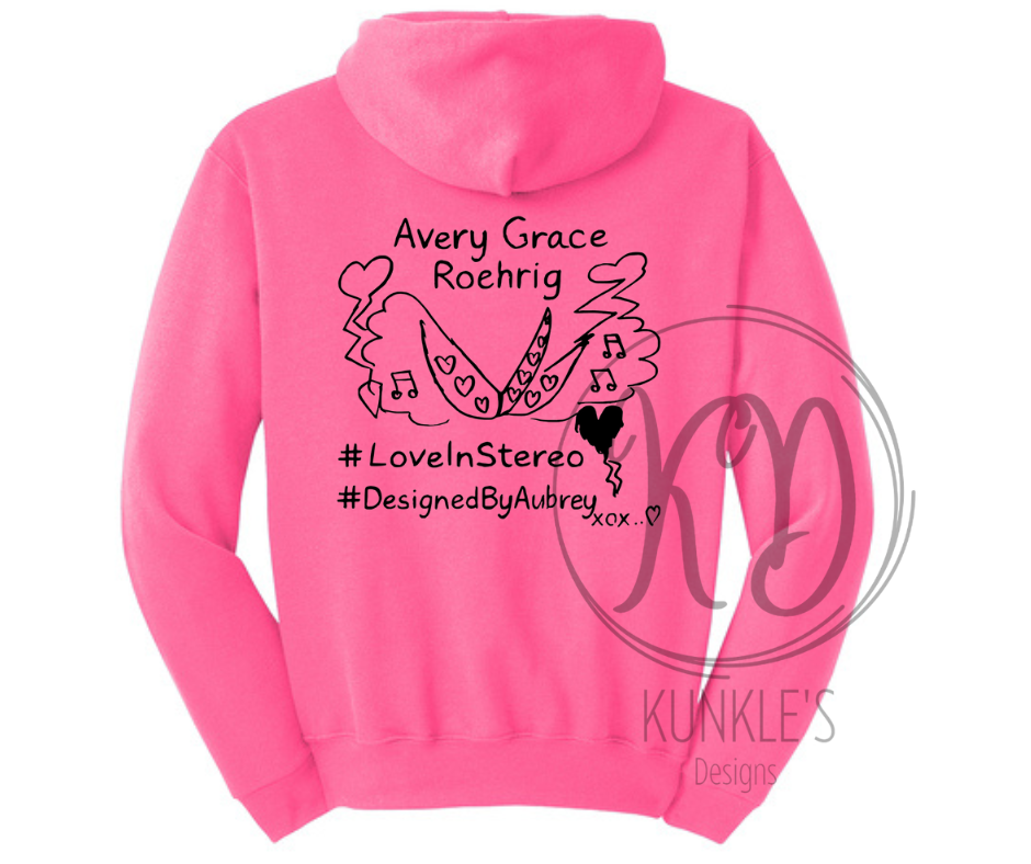 Avery Grace Roehrig Memorial Designed by Aubrey Graphic Apparel