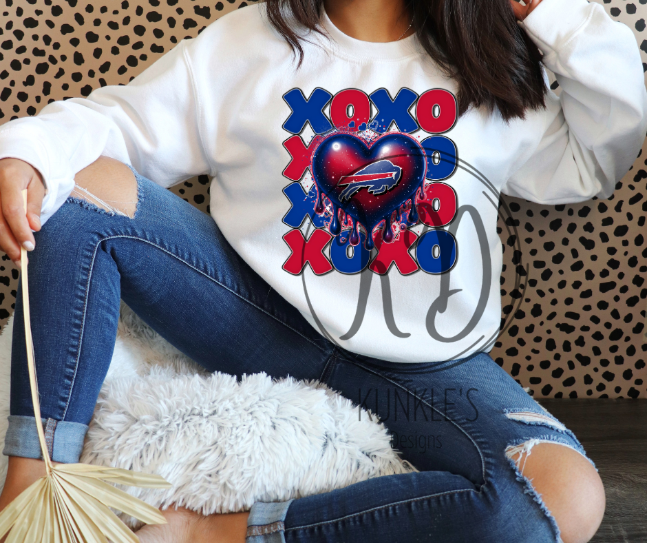 Valentine's Day Sports Themed Graphic Apparel