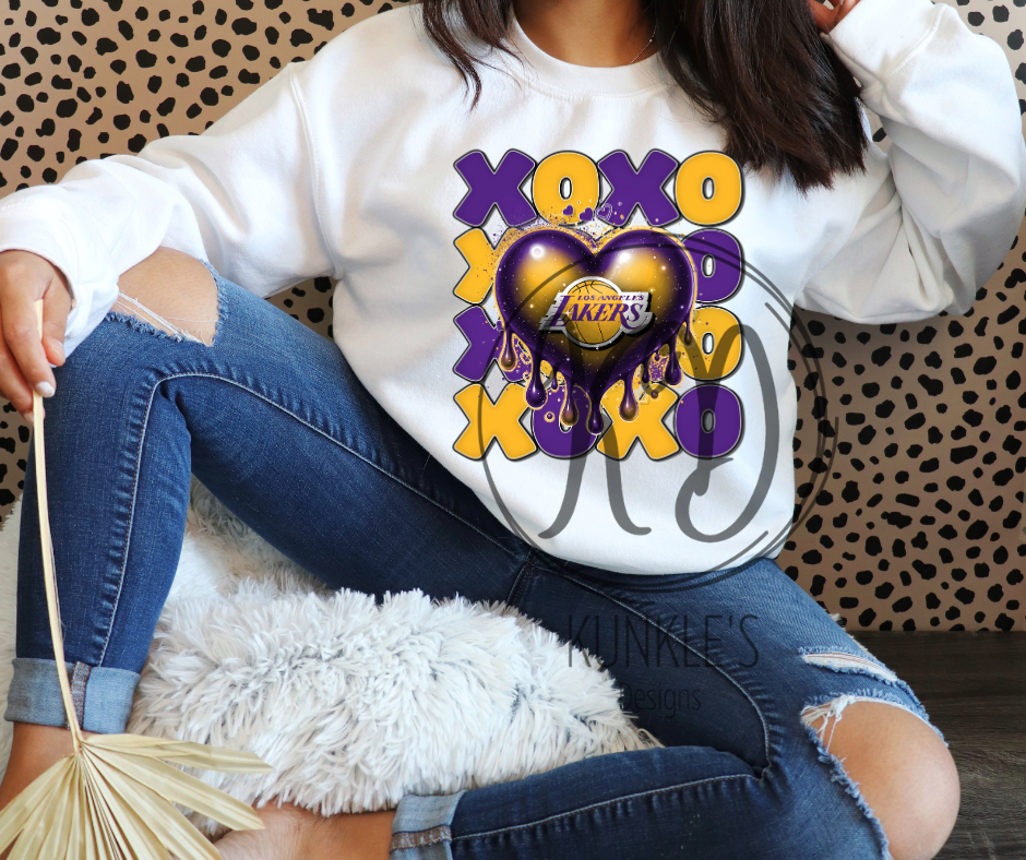 Valentine's Day Sports Themed Graphic Apparel