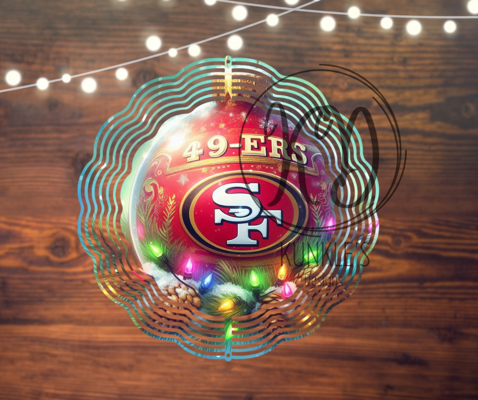 NFL Christmas Wind Spinners