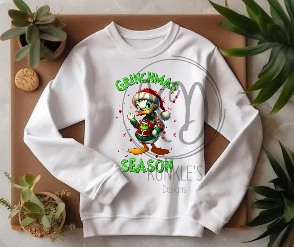 Grinchmas Season Characters Graphic Apparel