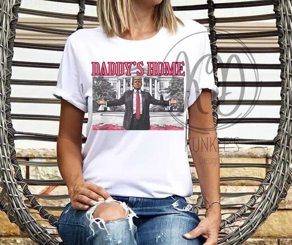 Daddy's Home Trump Graphic Apparel