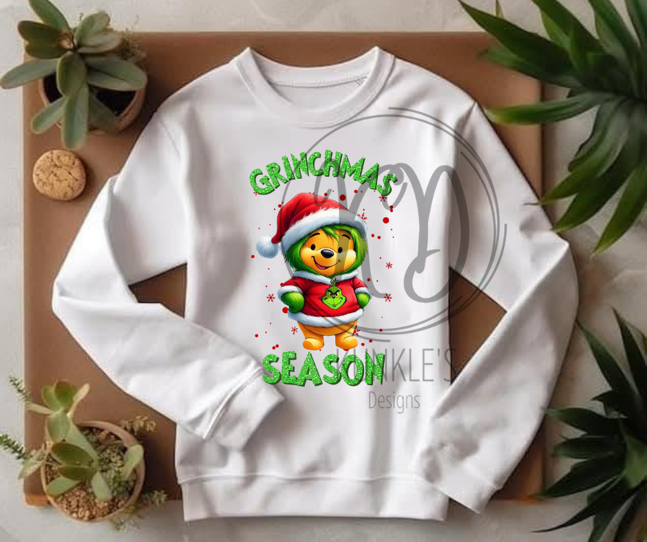 Grinchmas Season Characters Graphic Apparel