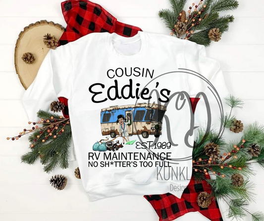 Cousin Eddie's National Lampoon's Christmas Vacation Graphic Apparel