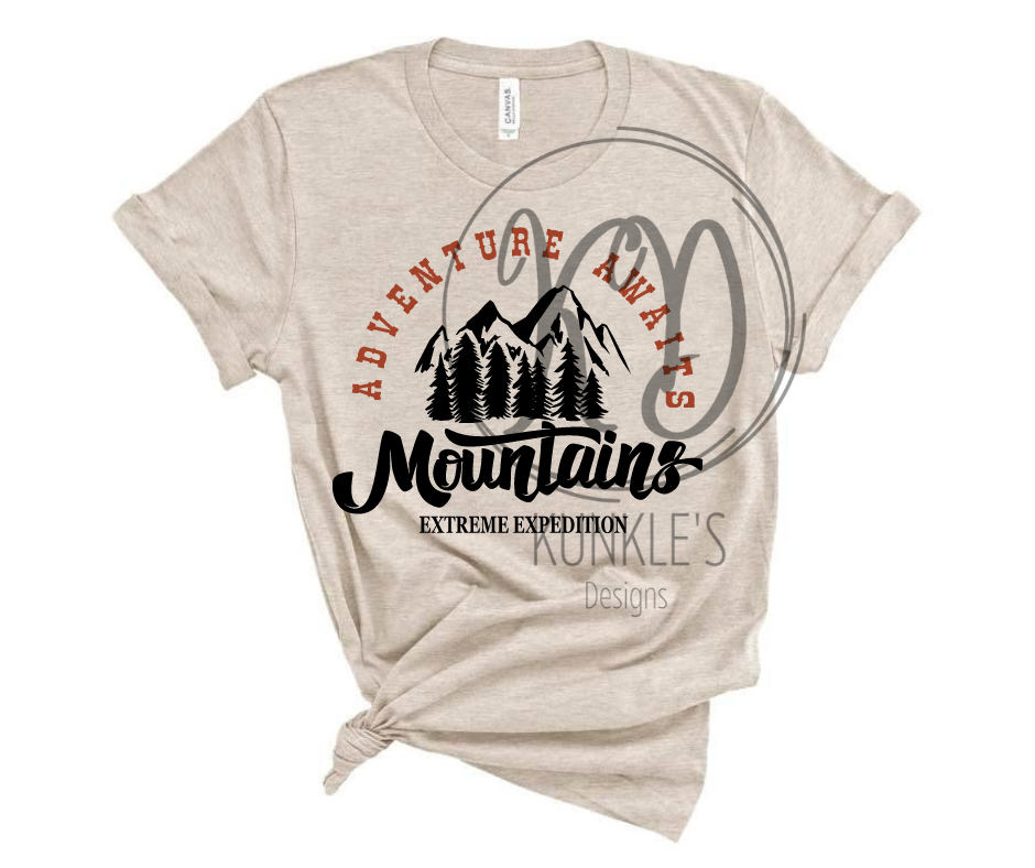 Adventure Awaits Graphic Apparel