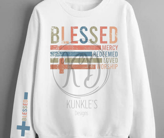 Blessed - Mercy - Redeemed - Loved - Worship Apparel