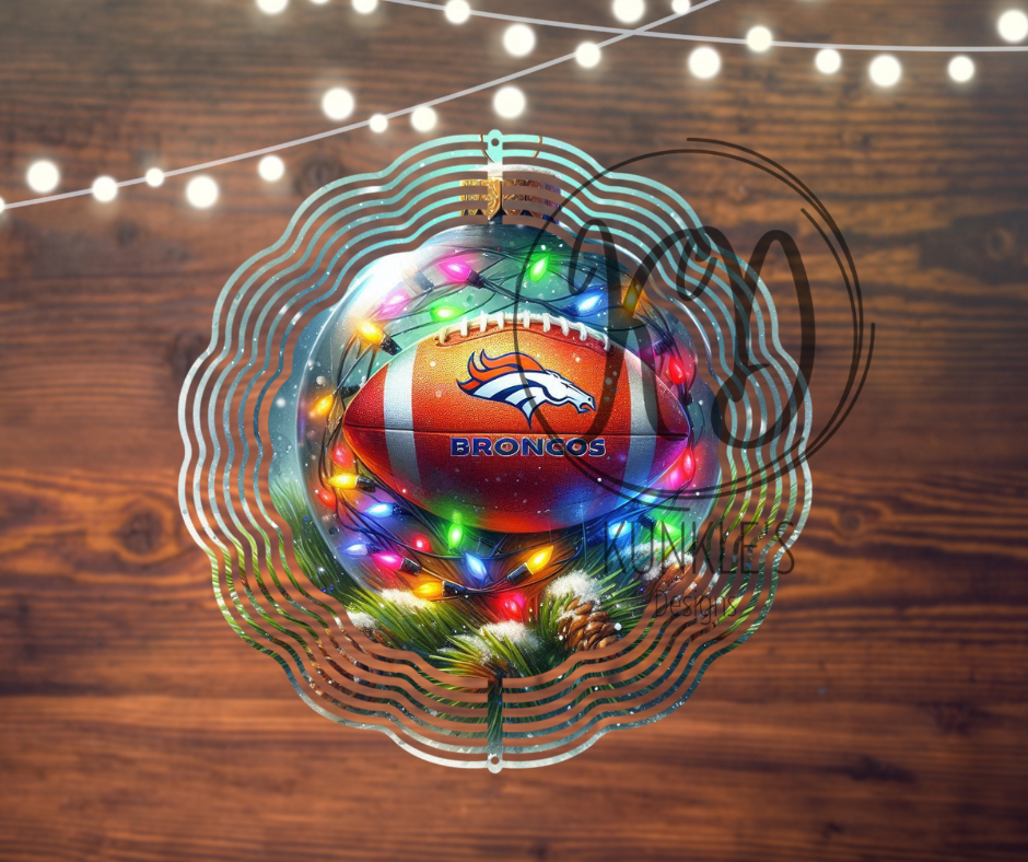 NFL Christmas Wind Spinners