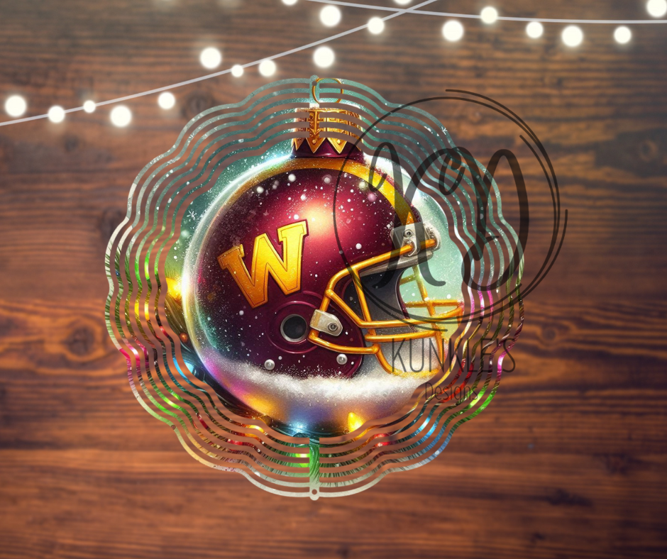 NFL Christmas Wind Spinners