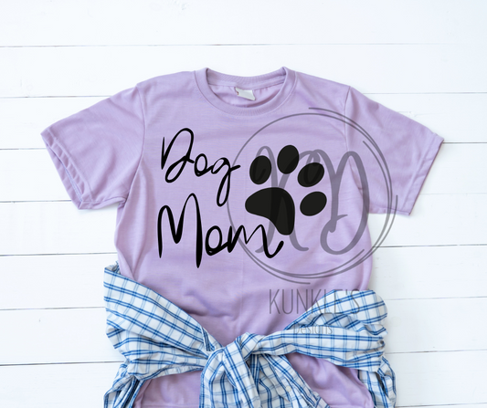 Dog Mom Graphic Apparel