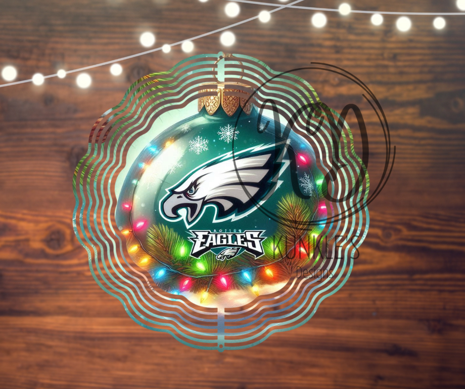 NFL Christmas Wind Spinners