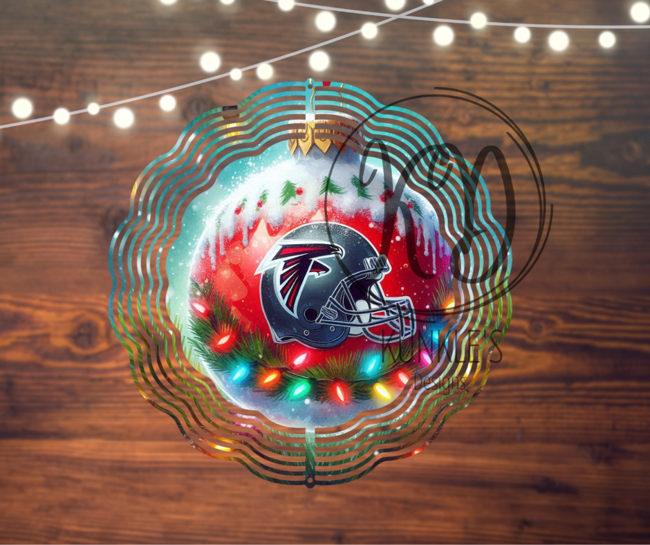 NFL Christmas Wind Spinners