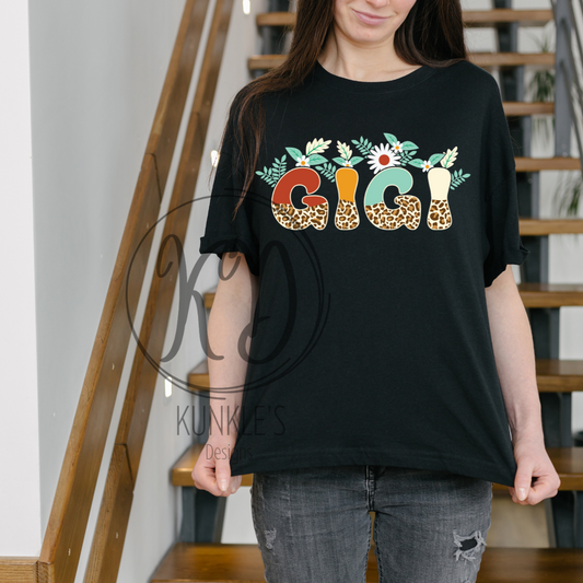 Gigi Floral Graphic Apparel