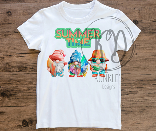 Summer Time Gnomes Apparel