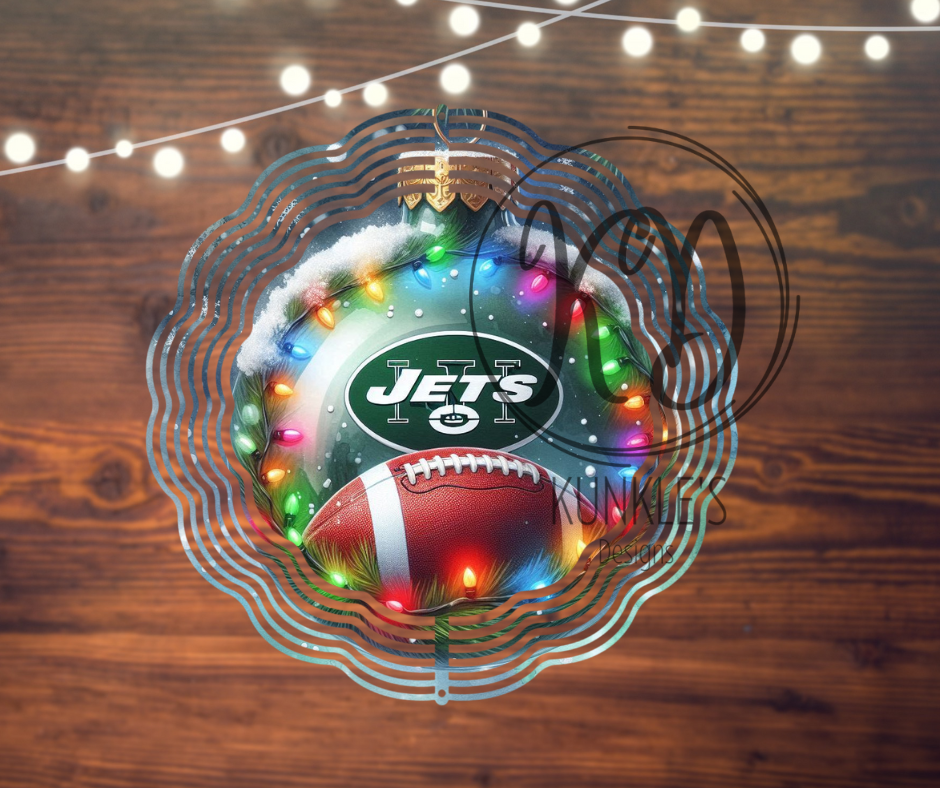 NFL Christmas Wind Spinners