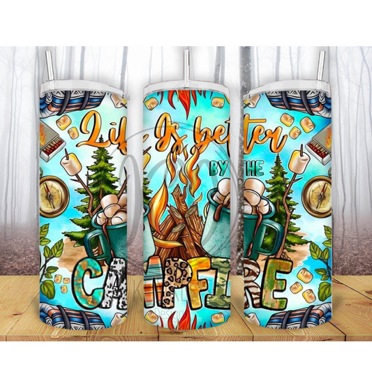 Life is Better at the Campground Drinkware