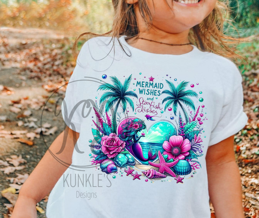 Mermaid Wishes and Star Fish Kisses Apparel