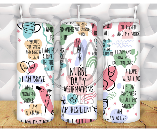 Nurse Daily Affirmation Drinkware