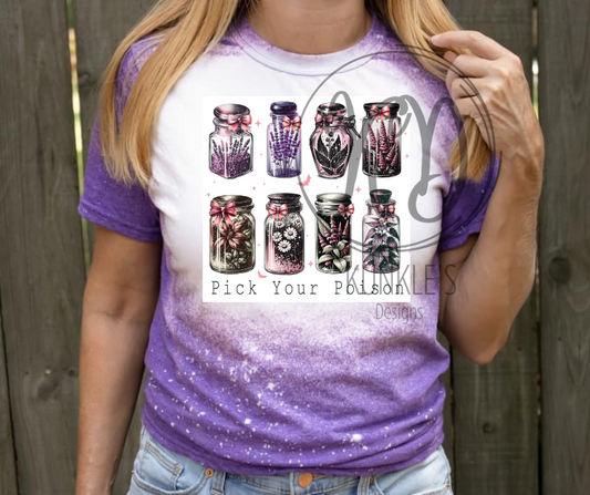 Pick Your Poison Graphic Apparel